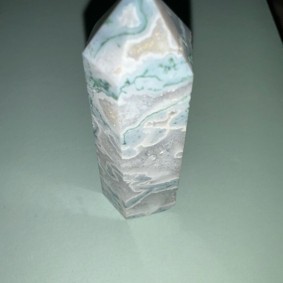 Green and Gray Stone Tower - Picture 1 of 2